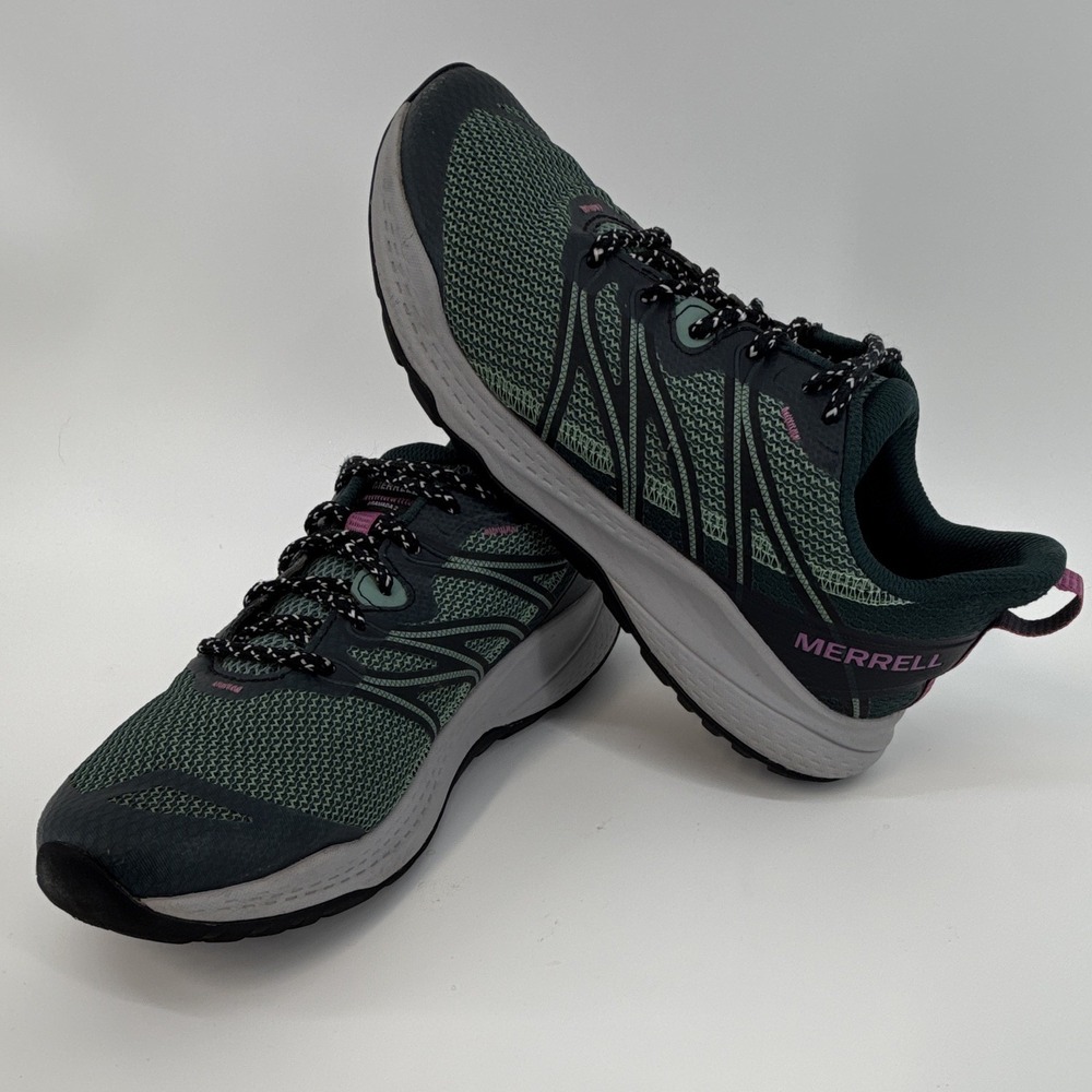 Merrell Bravada 2 Womens 10 Hiking Walking Shoes Green Black Purple J037364